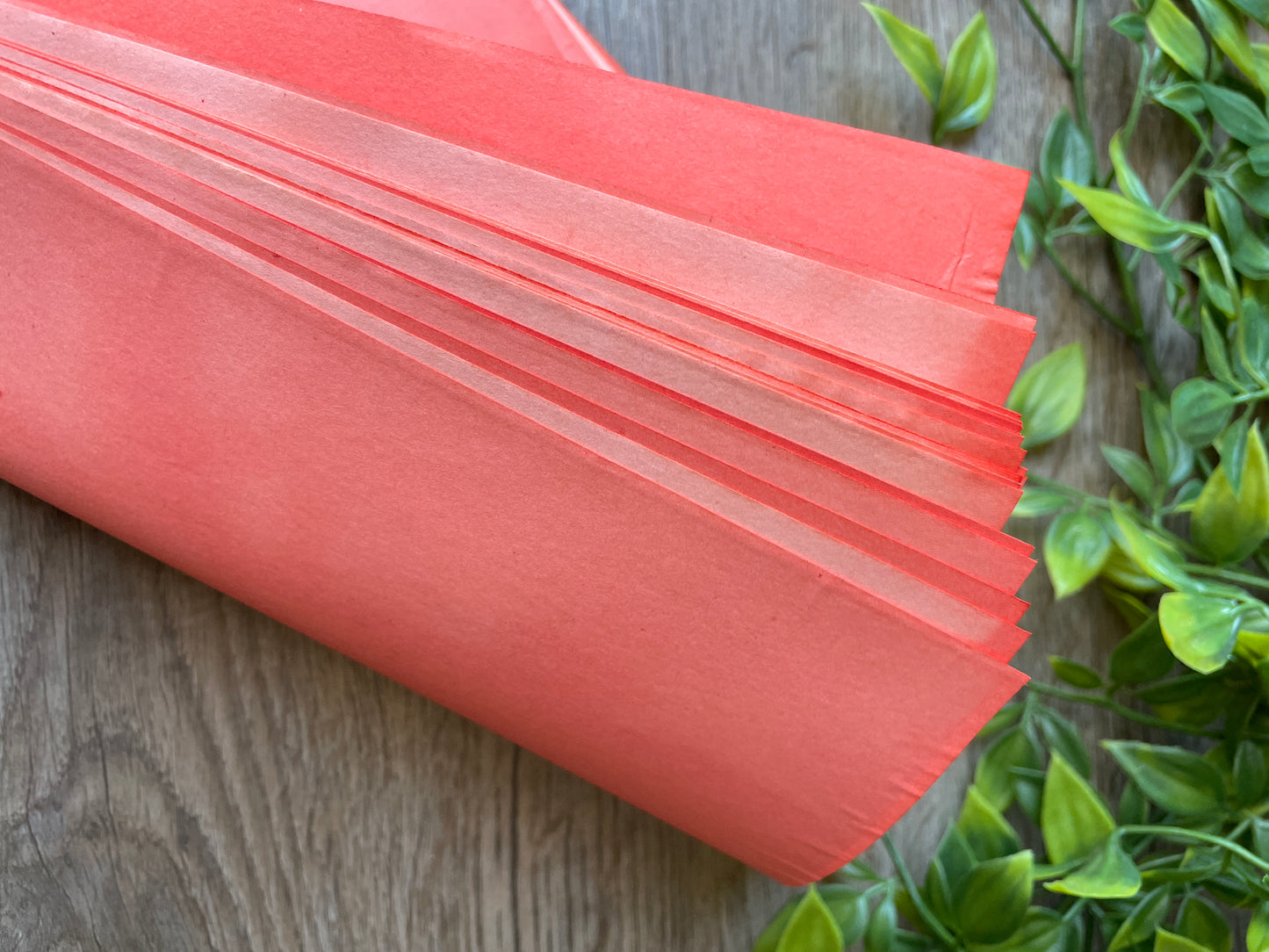 Tea dyed paper. Deep and Light orange.  Perfect for journals.  Each sheet is hand-dyed, resulting in a truly one of-a-kind lot. 25 sheets.